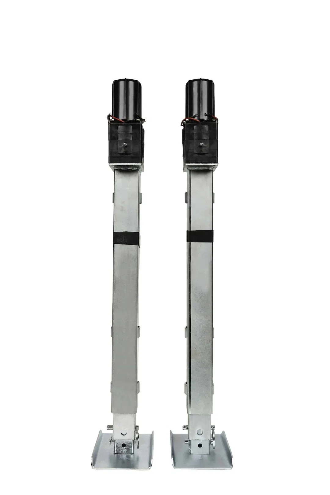 17-943010 – ULTRA FAB Trailer Landing Gear, Fifth Wheel Landing Gear 12000 Pound Combined Lifting Capacity 21 Inch Do...